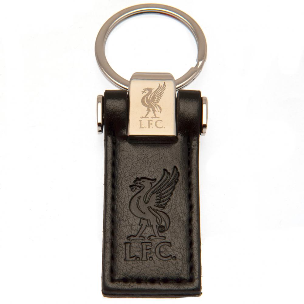 Liverpool Fc Læder Nøglering