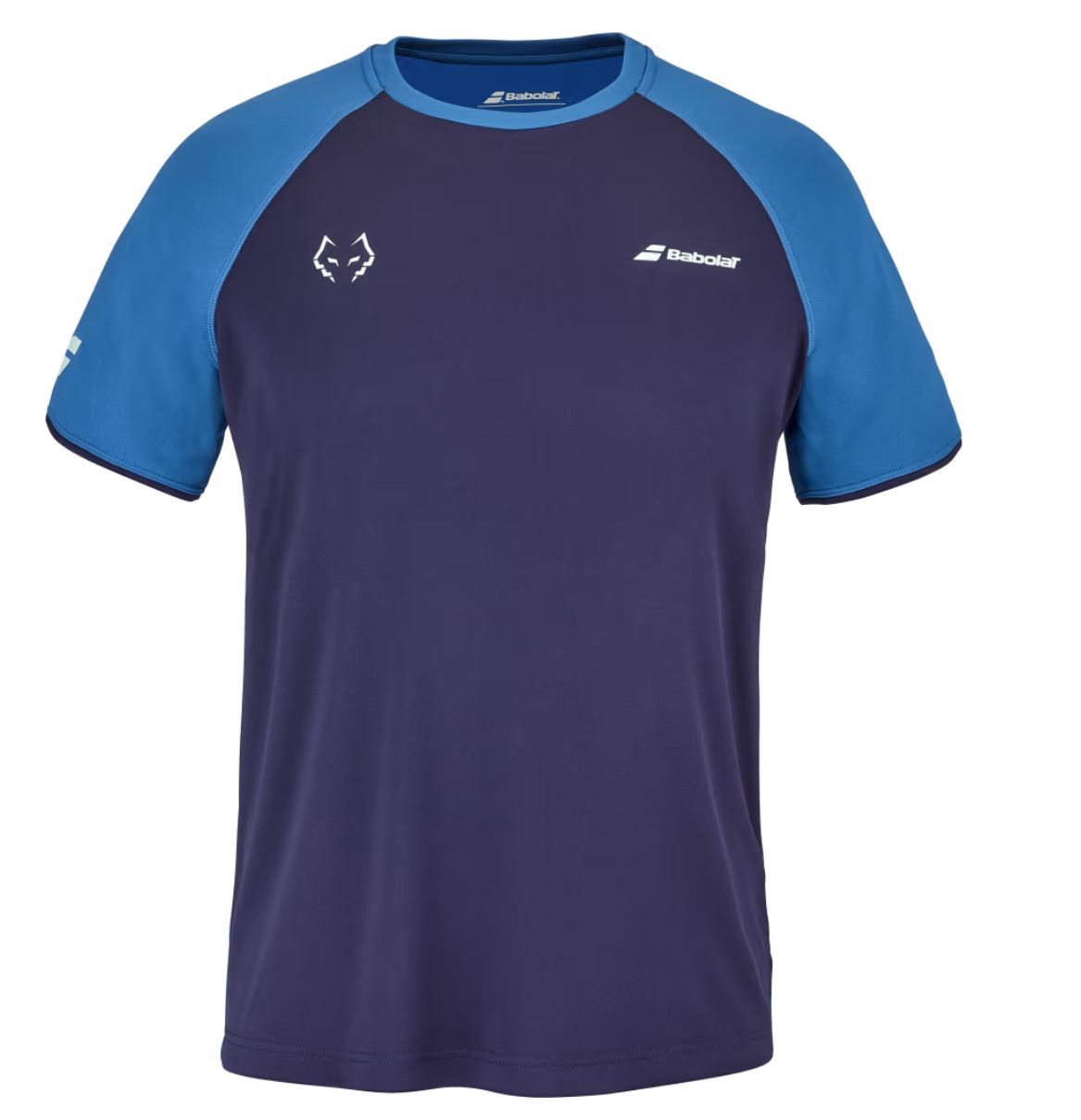 Babolat Crew Neck Tee Juan Lebron  Baritone Blue    S