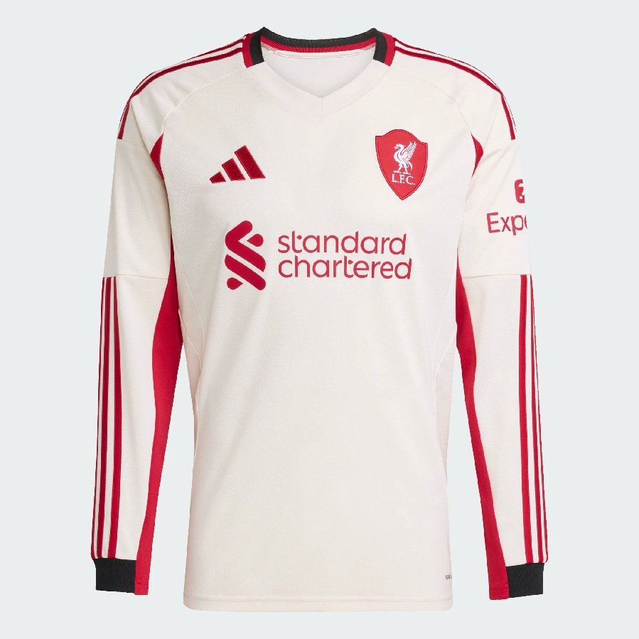 Liverpool Away Jersey L S 2025 26   Youth 128