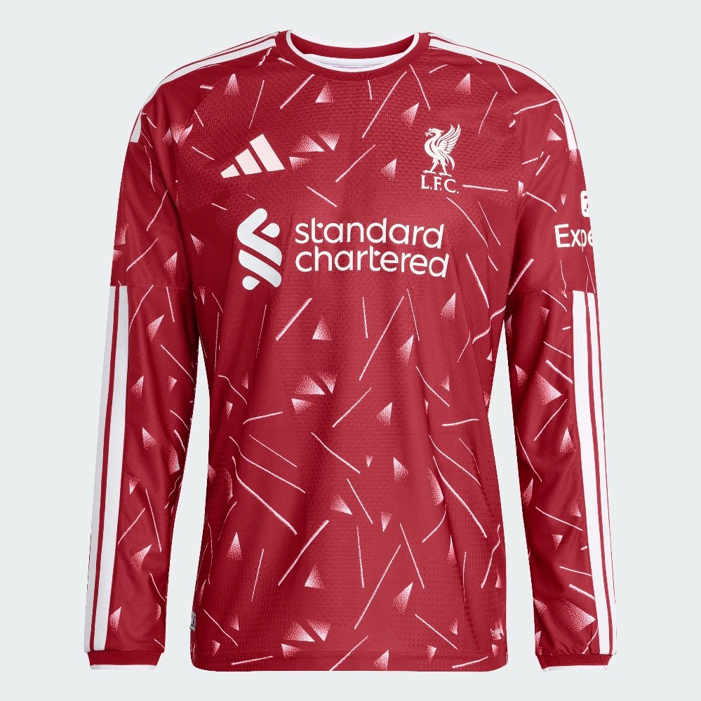 Liverpool Home Jersey L S 2026 27   Authentic M