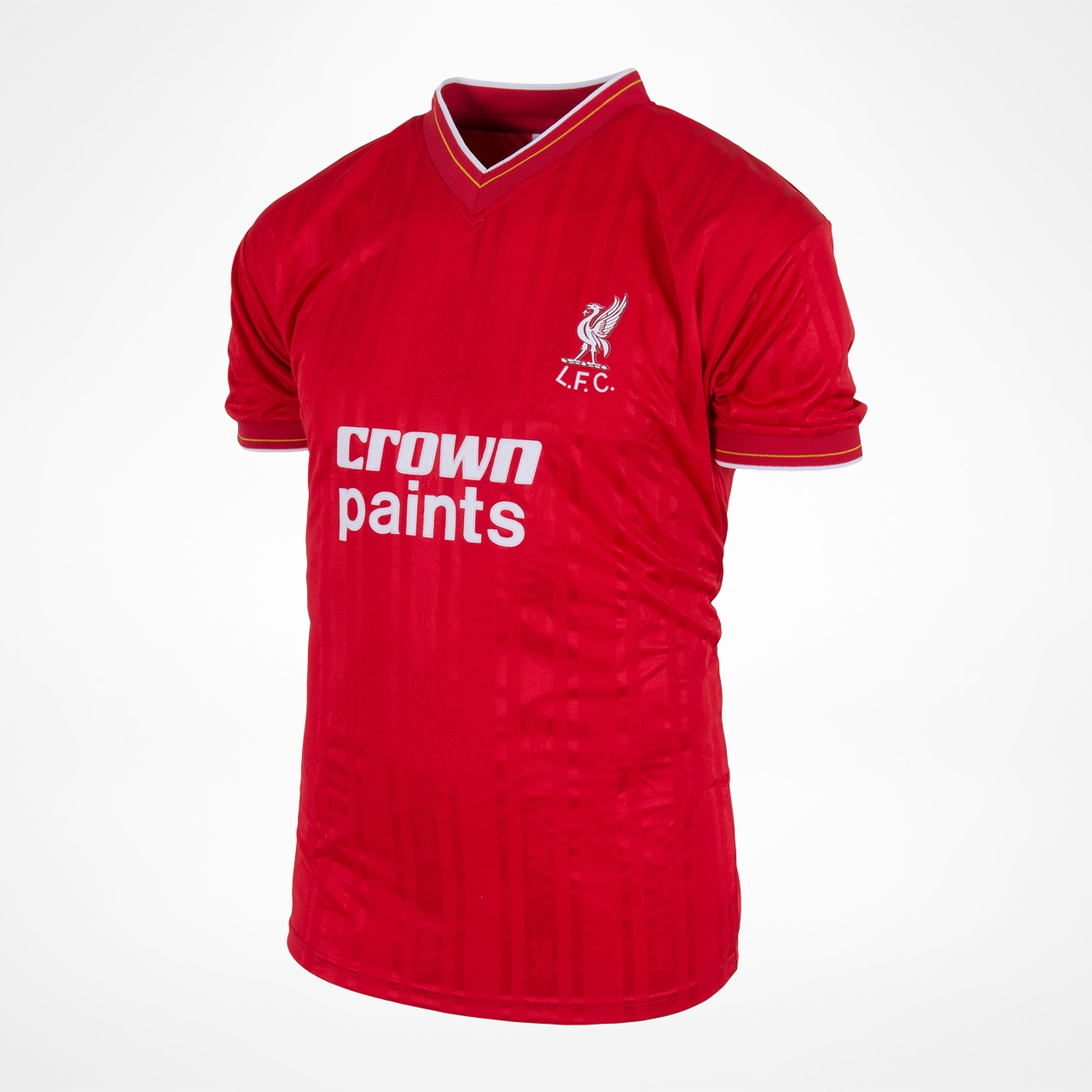 Liverpool 1986 Home Retro Shirt    Crown Paints L