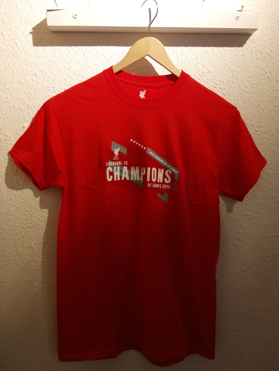 Liverpool Champions Europe Junior Tee Trade 5 6 Years