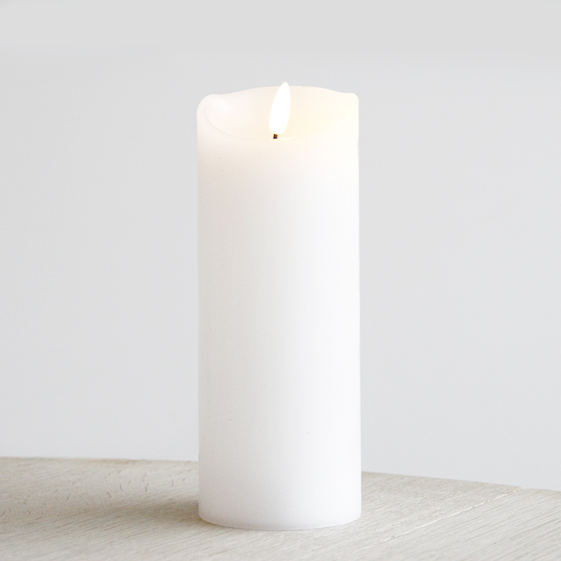 Luce Led Bloklys 7 5 X 20 Cm  Elfenben