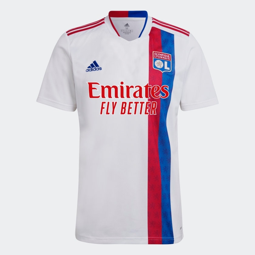Lyon Home Jersey 2021 22   By Adidas Xl