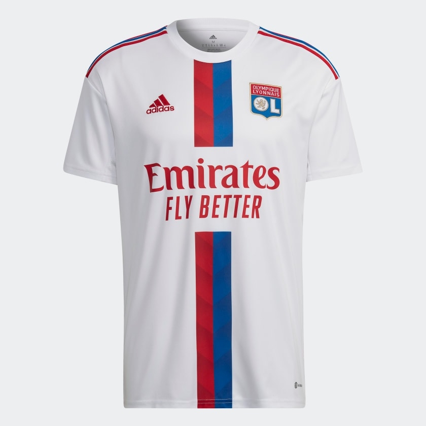 Lyon Home Jersey 2022 23   By Adidas L