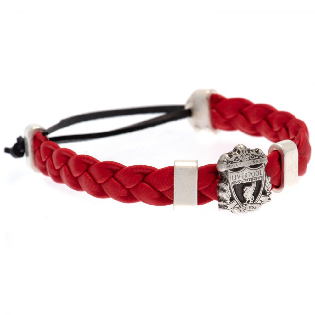 Liverpool Fc Logo Armbånd   Rød