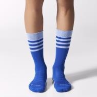 Adidas Crew Sokker   Blå 1   34 36