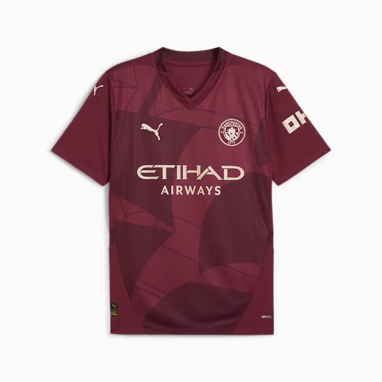 Manchester City Third Jersey 2024 25   Mens L