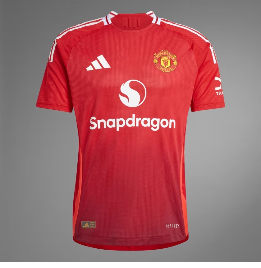 Manchester United Home Jersey 2024 25   Authentic M