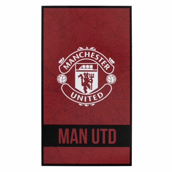 Manchester United Towel   Identity  In Stock One Size