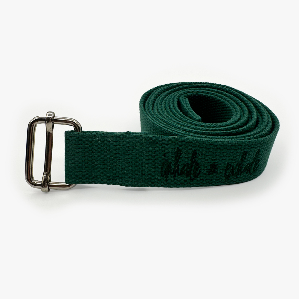 Mukti Yogabælte Mørkegrøn 3 7 Cm