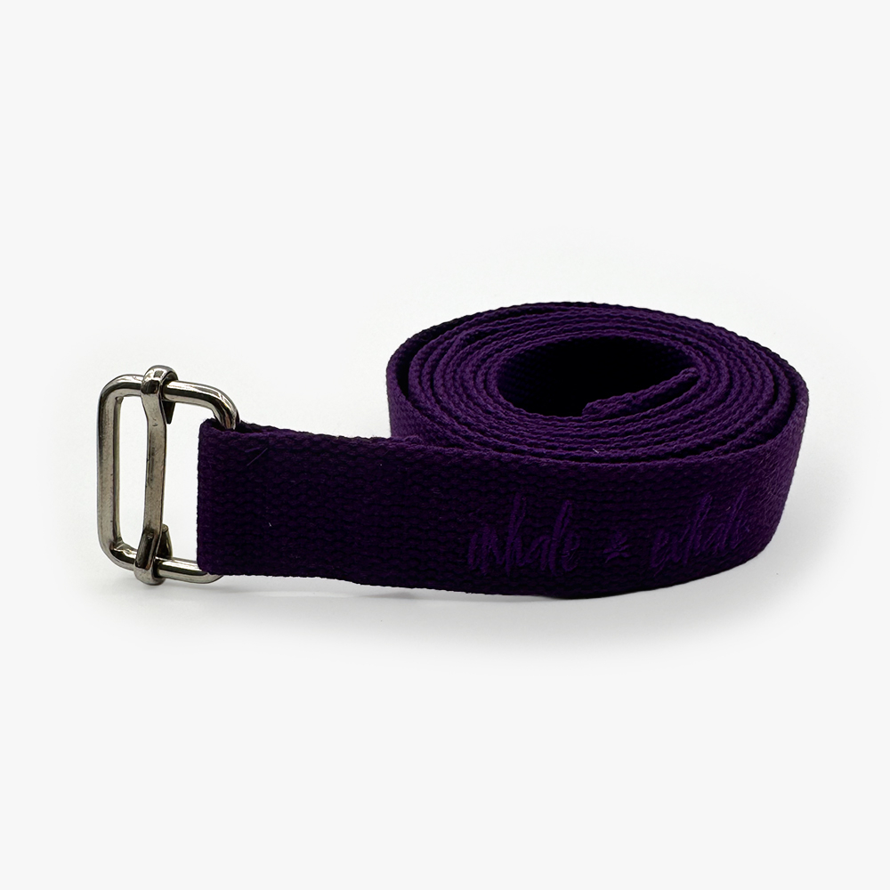 Mukti Yogabælte  Lilla   3 7 Cm