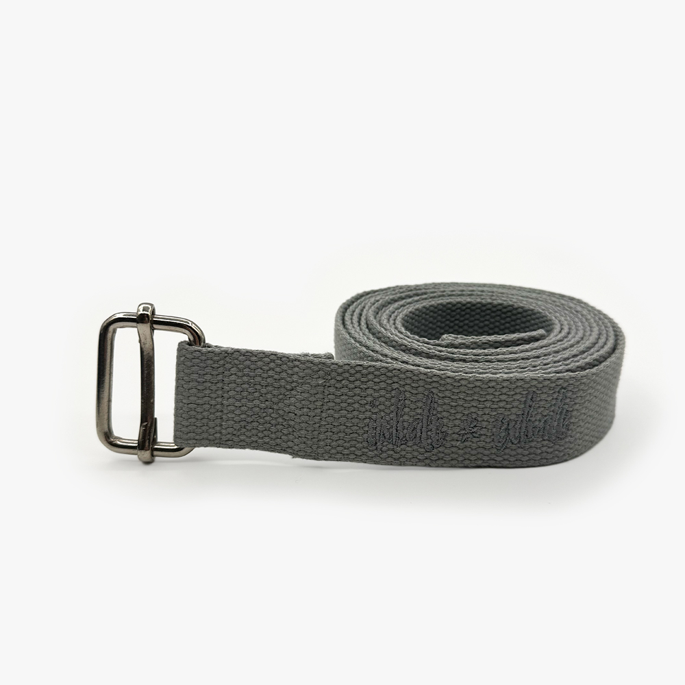 Mukti Yogabælte  Lysegrå   3 7 Cm