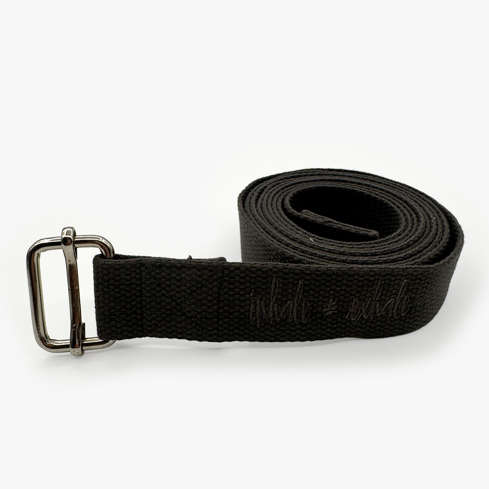 Mukti Yogabælte  Mørkegrå   3 7 Cm