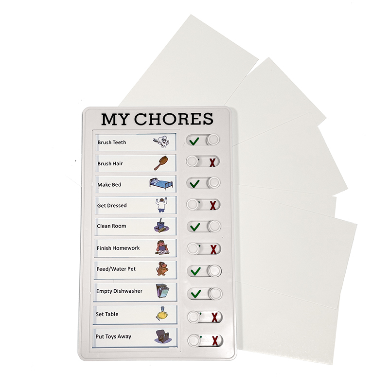 Checkliste Tavle  Hvid
