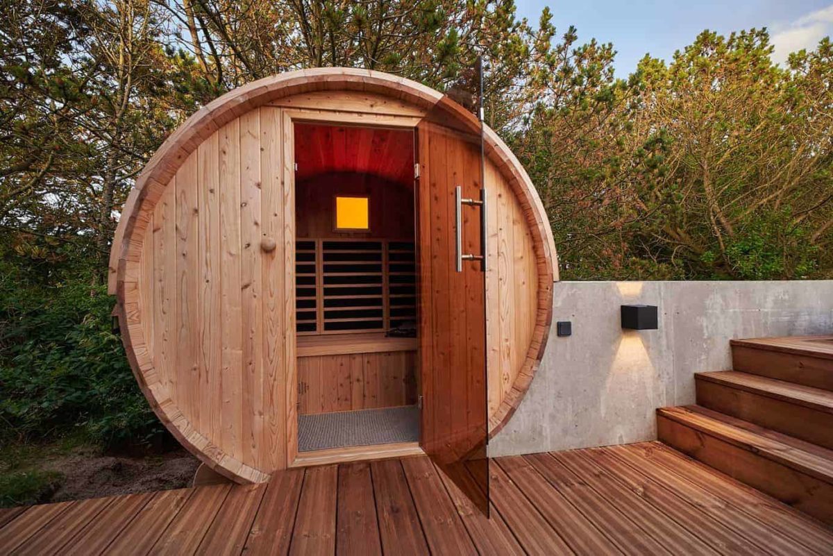 Maxxwell Narvik Infrarød Udendørs Sauna - Fantastisk Tilbud!