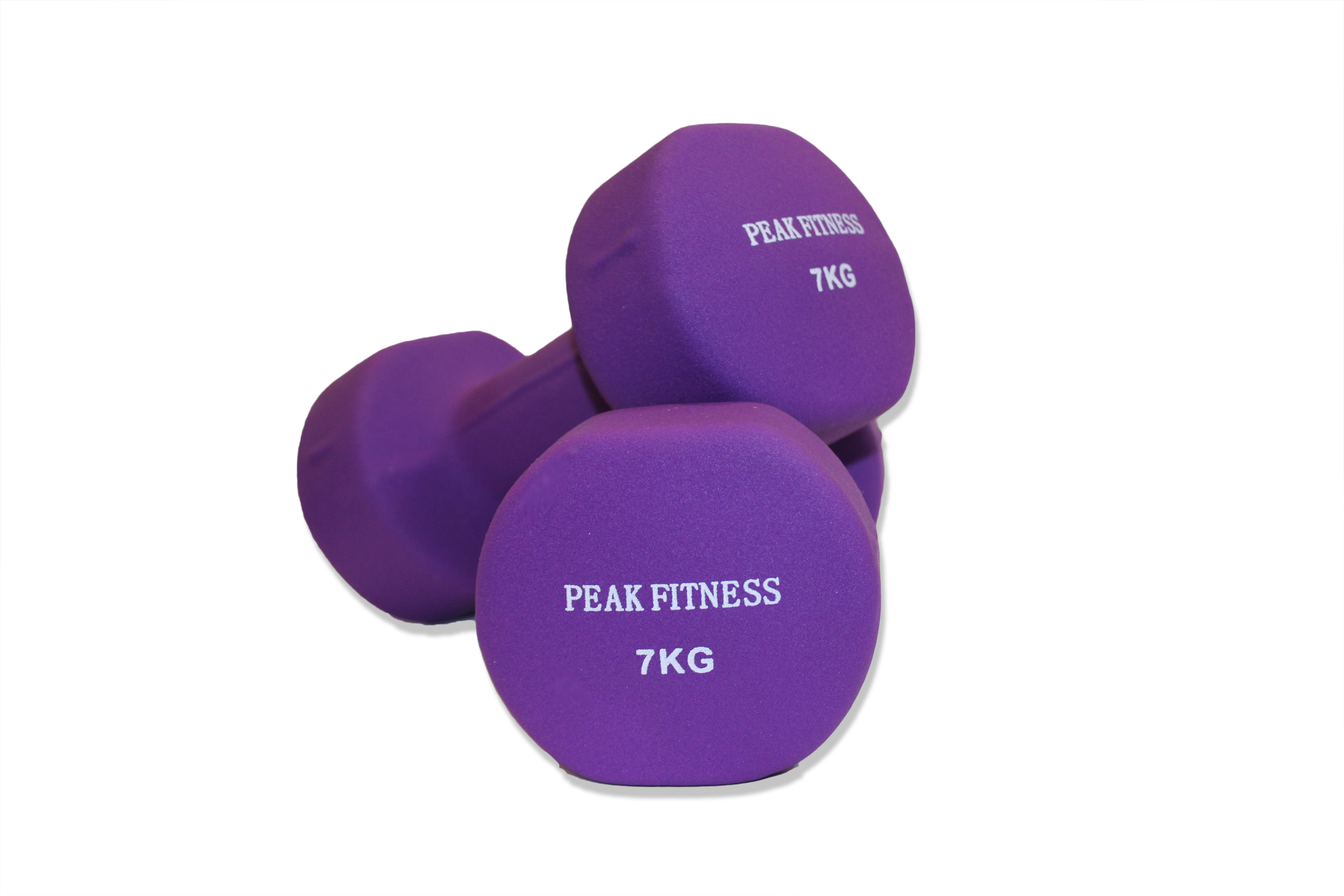 Peak Fitness     2 X Håndvægt    Neopren   7 Kg