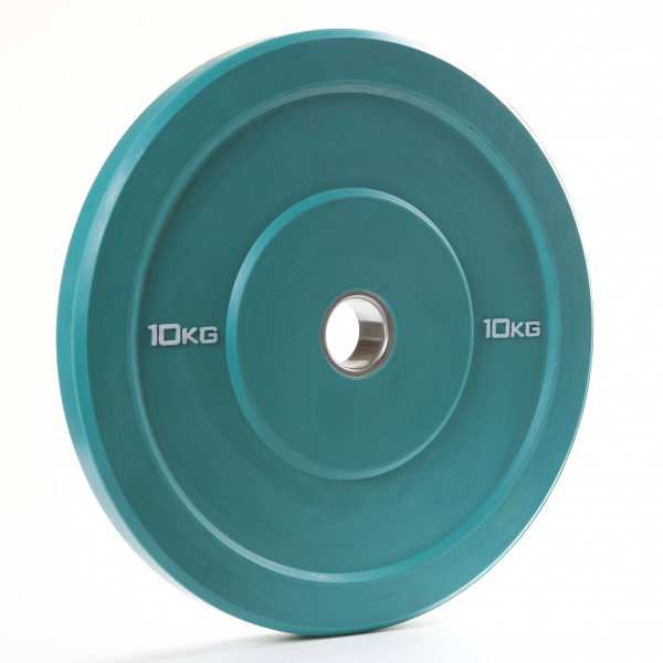Nordic Fighter 10kg Grøn Bumper Vægtskiver – 2 Stk Tilbud!