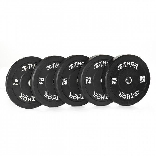 Thor Fitness 10kg Bumper Vægtskiver – Forbedr din træning!