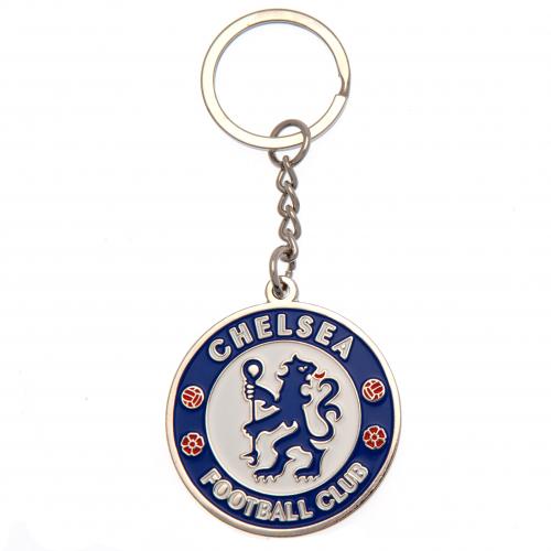Chelsea F C  Logo Nøglering   45mm X 45mm