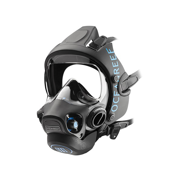 Oceanreef Neptune Iii Fullface Maske Sort