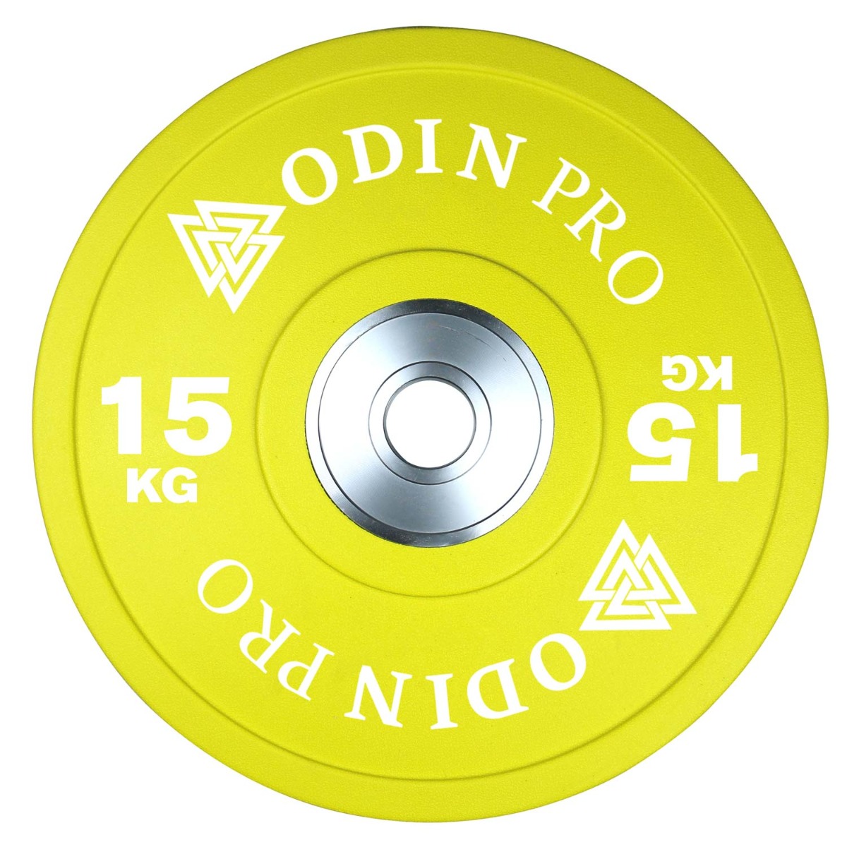 Odin Pro 15kg Bumper Vægtplade – Forbedr din træning!