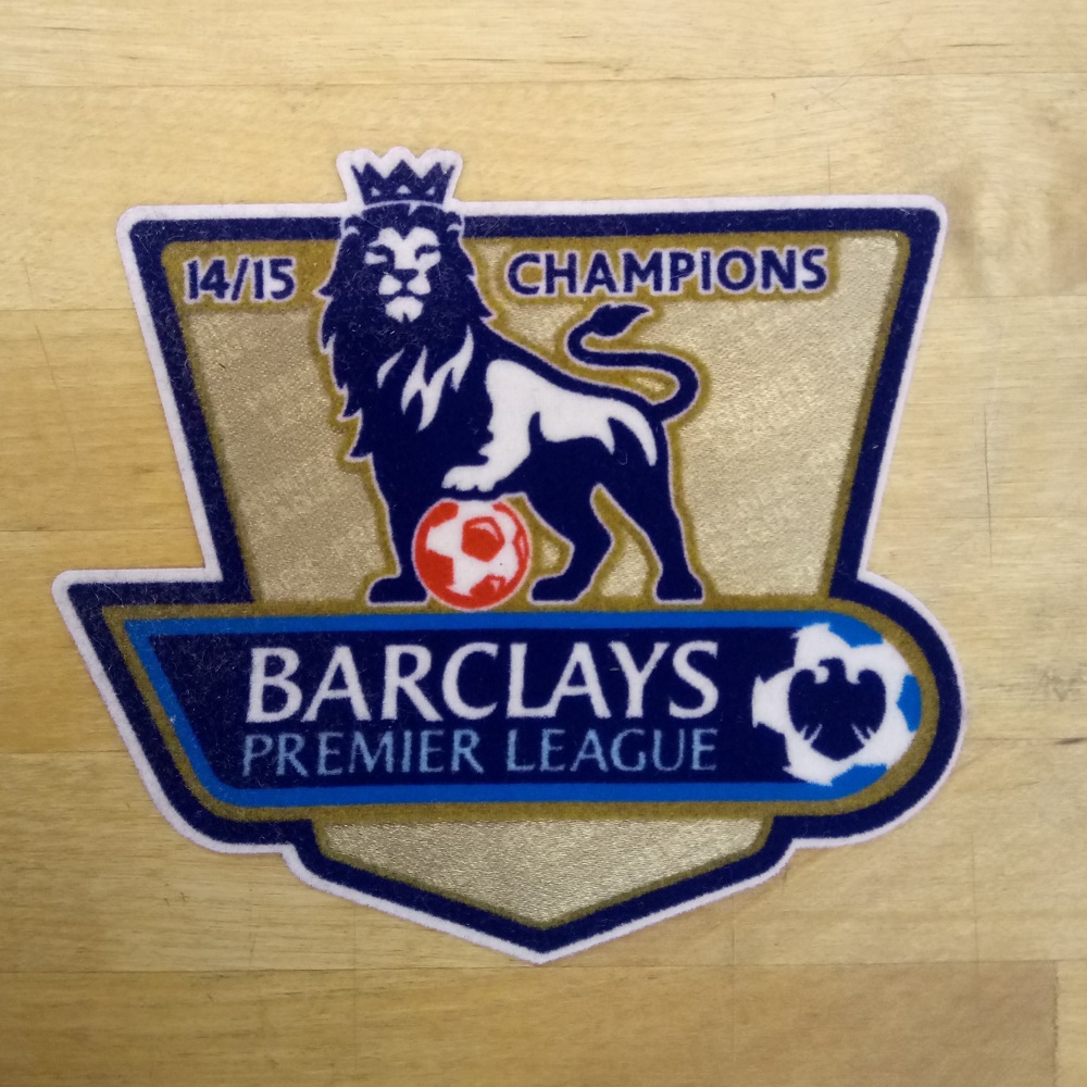Premier League Champs Sleeve Badge 2014 2015   Player S Player S