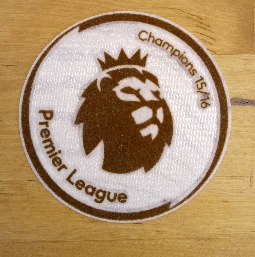 Premier League Champs 2015 16 Sleeve Badge   Player S Player S