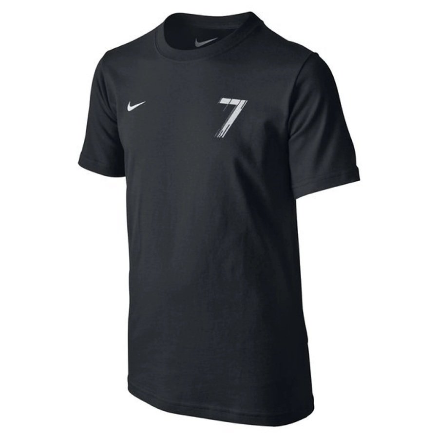 Portugal Tee Cristiano Ronaldo 7   Black   Youth Yl   152 158 Old