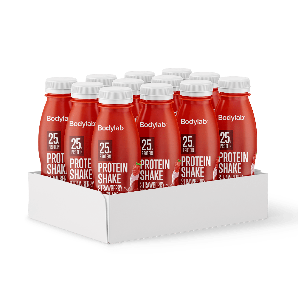 Bodylab Proteinshake - Frisk Jordbær 12x330 ml til Træning