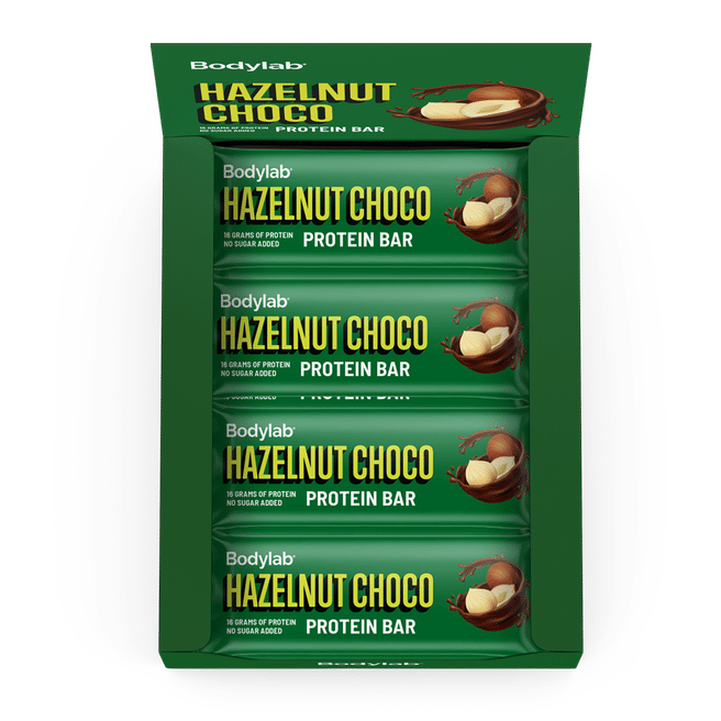 Bodylab Protein Bar  12 X 55 G    Hazelnut Choco