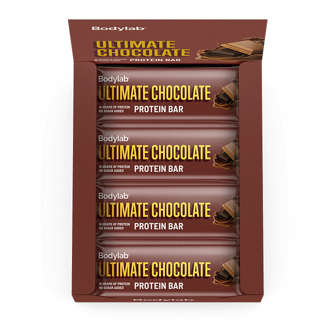 Bodylab Protein Bar  12 X 55 G    Ultimate Chocolate