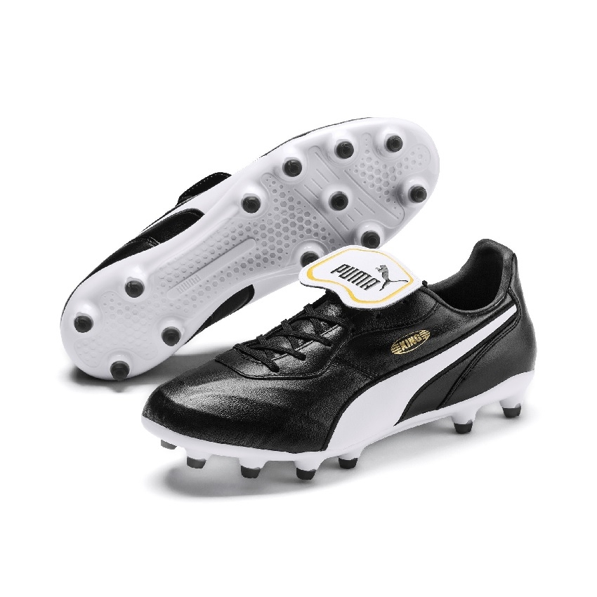 Puma King Top Fg Cleats   Black 44 Eu 10 5 Us