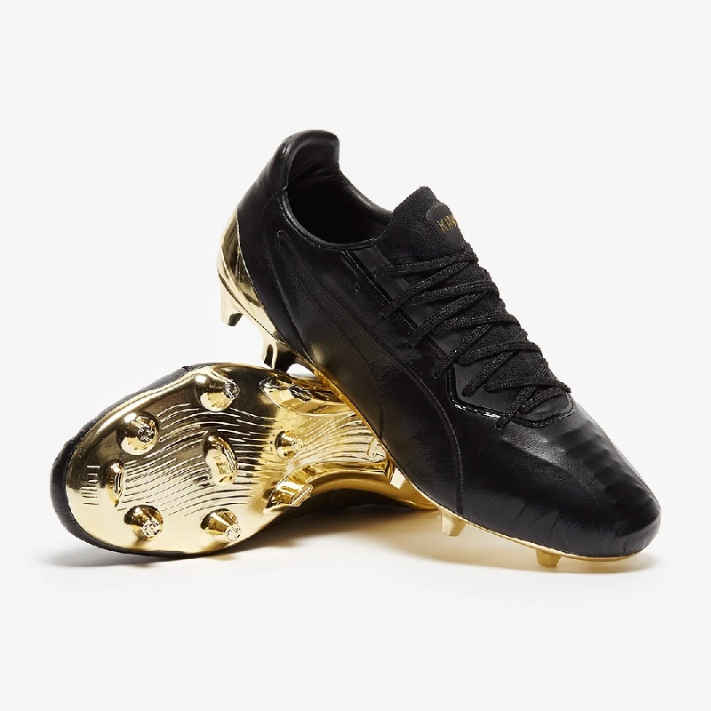 Puma King Platinium Fg Cleats   Black 46 Eu 12 Us