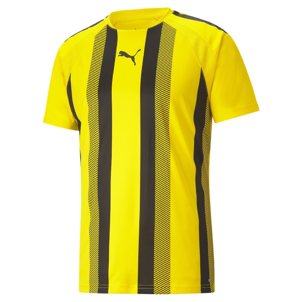 Puma Teamfinal Jersey Yellow Black   Mens M