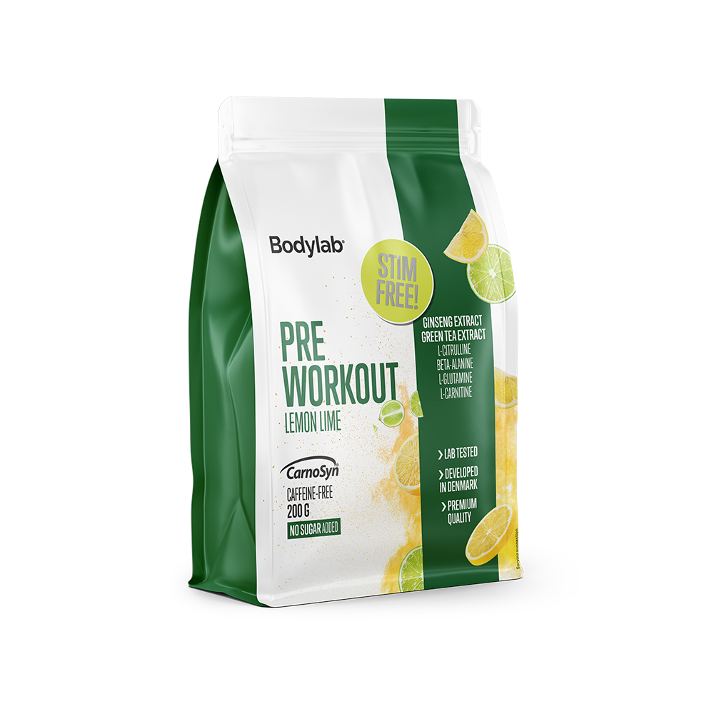 Pre Workout  200 G    Lemon Lime  Caffeine Free