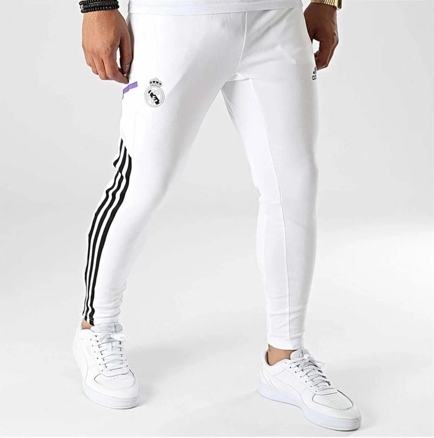 Real Madrid Training Pants   White L