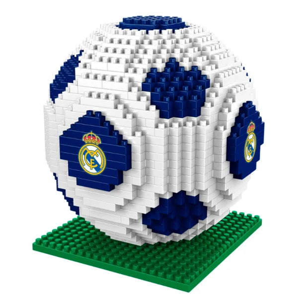 Brxlz 3d Fodbold Real Madrid   Kreativ Byggemodel