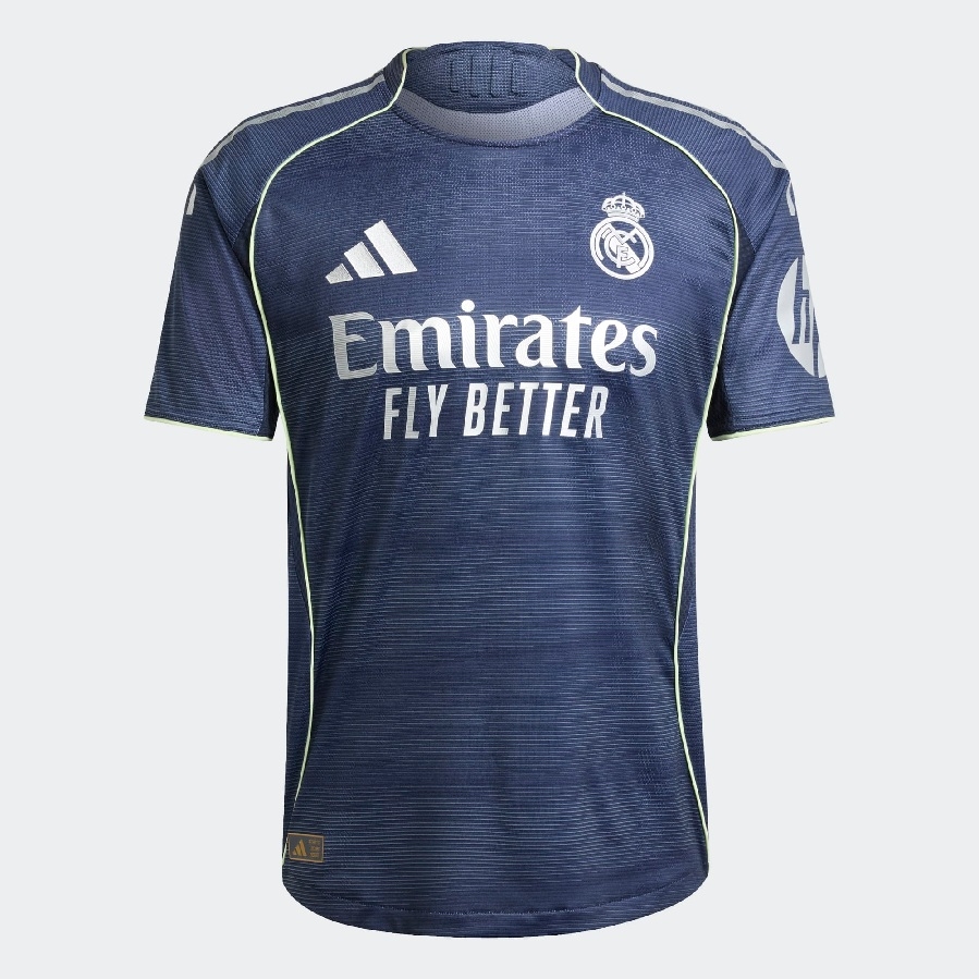 Real Madrid Away Jersey 2025 26   Authentic M