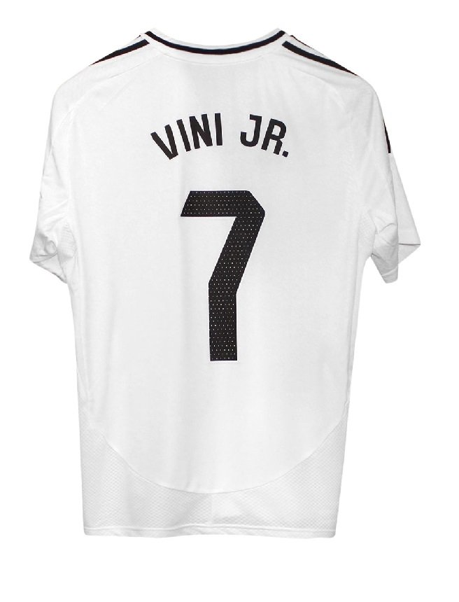 Real Madrid Home Jersey 2024 25   Youth   Vini Jr  7 152
