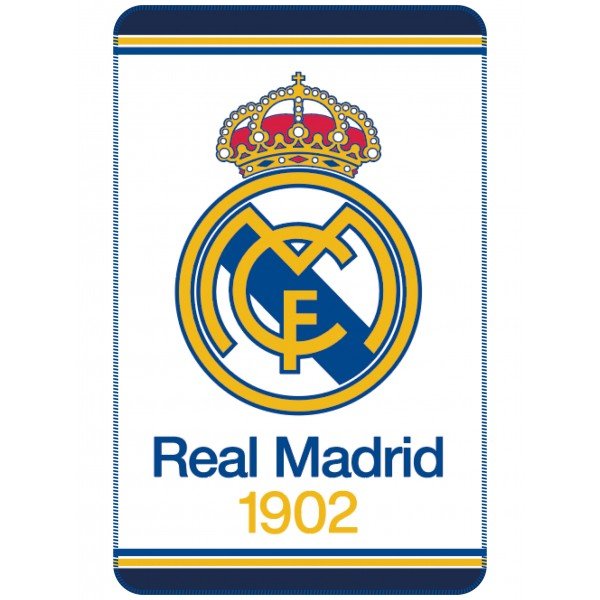 Real Madrid Blanket   White One Size
