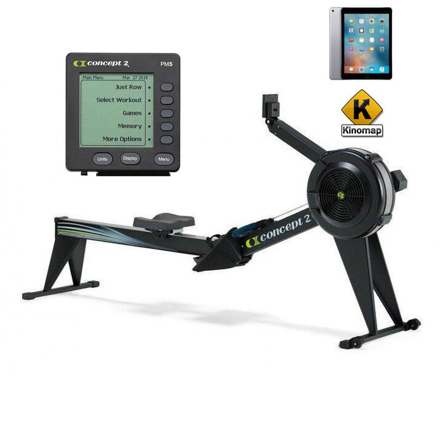 Concept2 Model D PM5 Romaskine – Sort Tilbud!