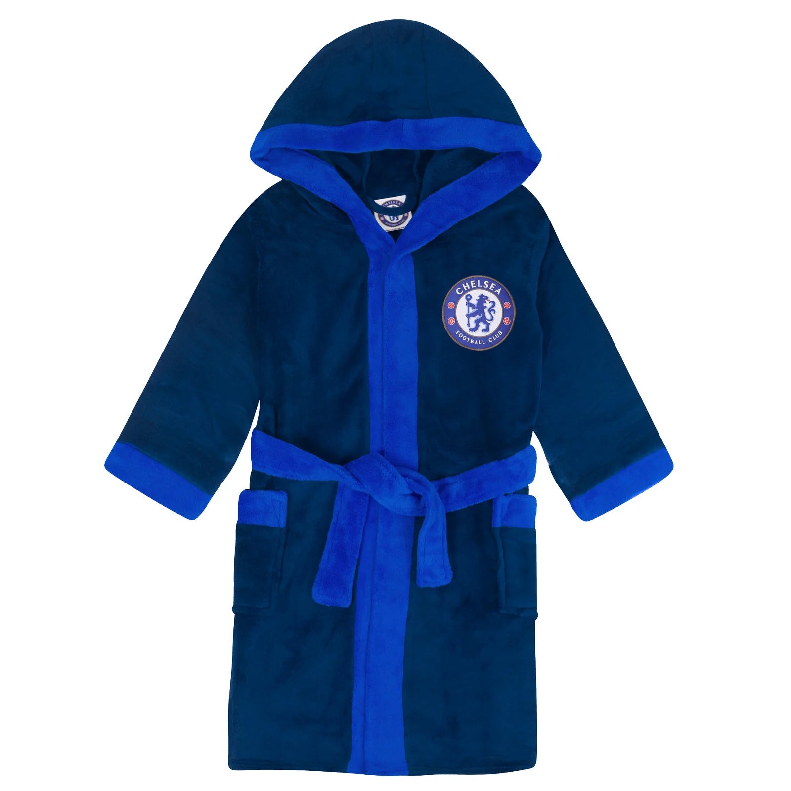 Officiel Chelsea Fc Morgenkåbe Til Drenge   7 8 år