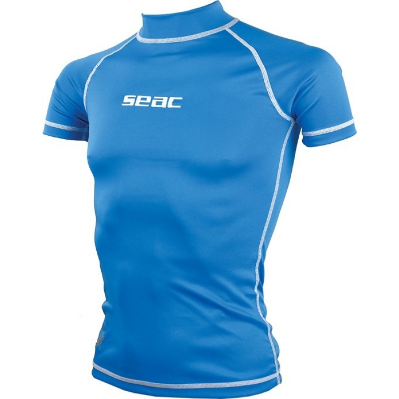 Seac Rash Guard T Sun  Herre Kortærmet Blå