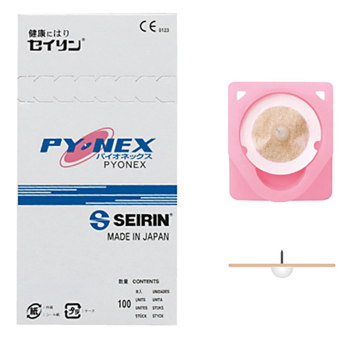 Presnåle  ørenåle  Seirin Pyonex  0 20 X 1 5 Mm