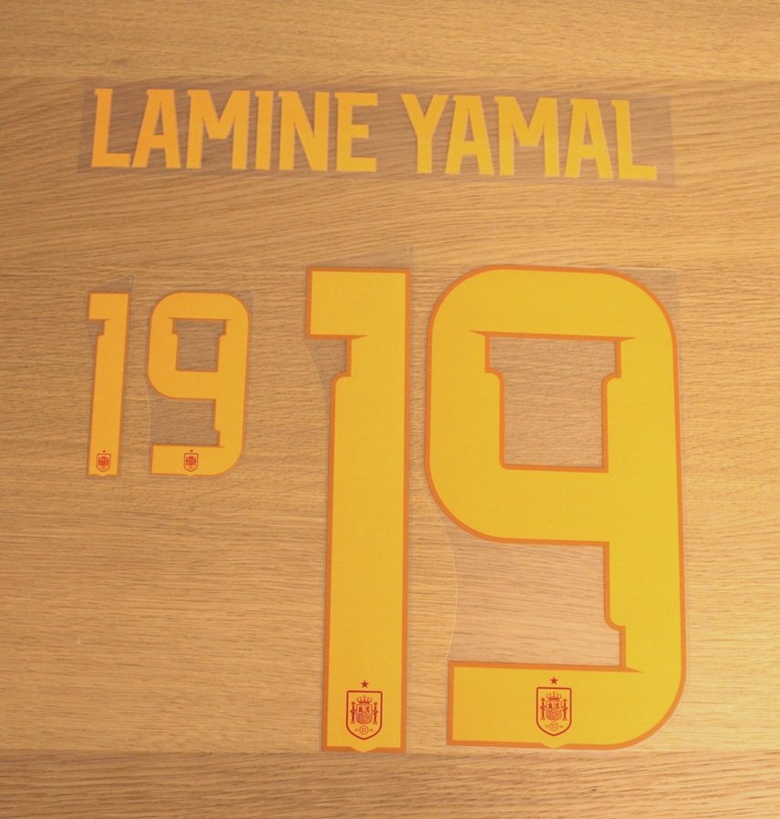 Spain Home Printing Wc 2026   Lamine Yamal 19 Player S