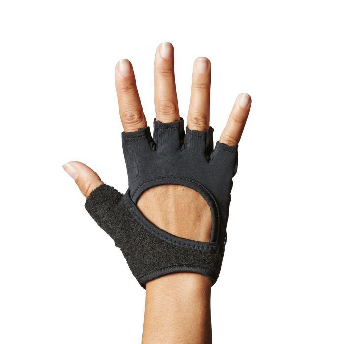 Half Finger Grip Gloves  Tavi Noir  Sort   M