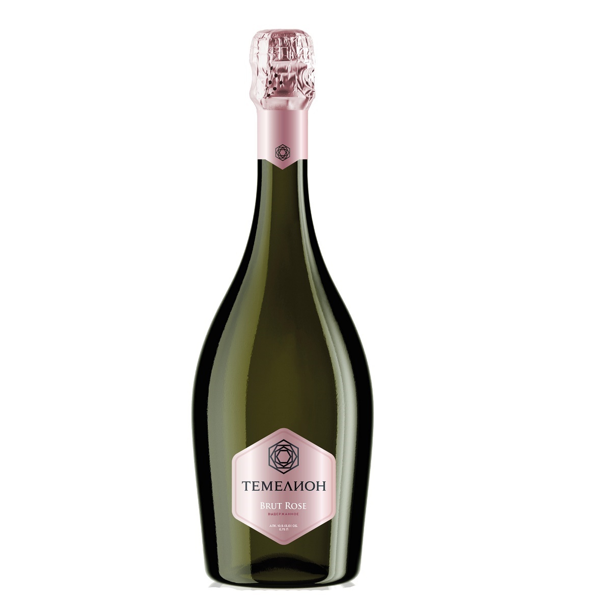 Temelion Brut Rose Russian Champagne 0 75 L