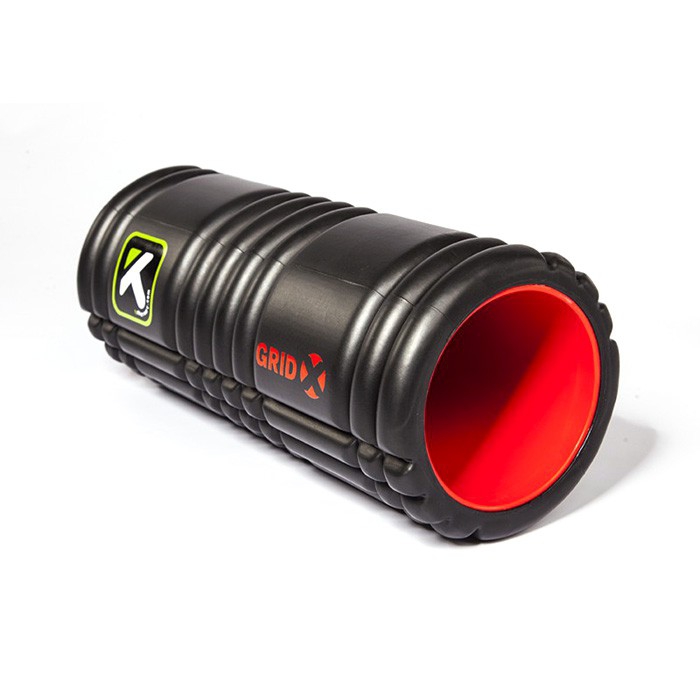 The Grid X  Foam Roller  Sort   30 X 14 Cm