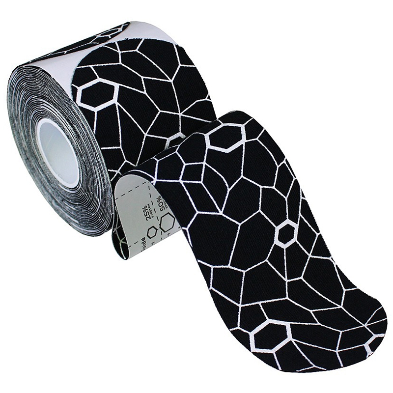 Theraband Kinesiology Strips  Sort Hvid   25 4 Cm